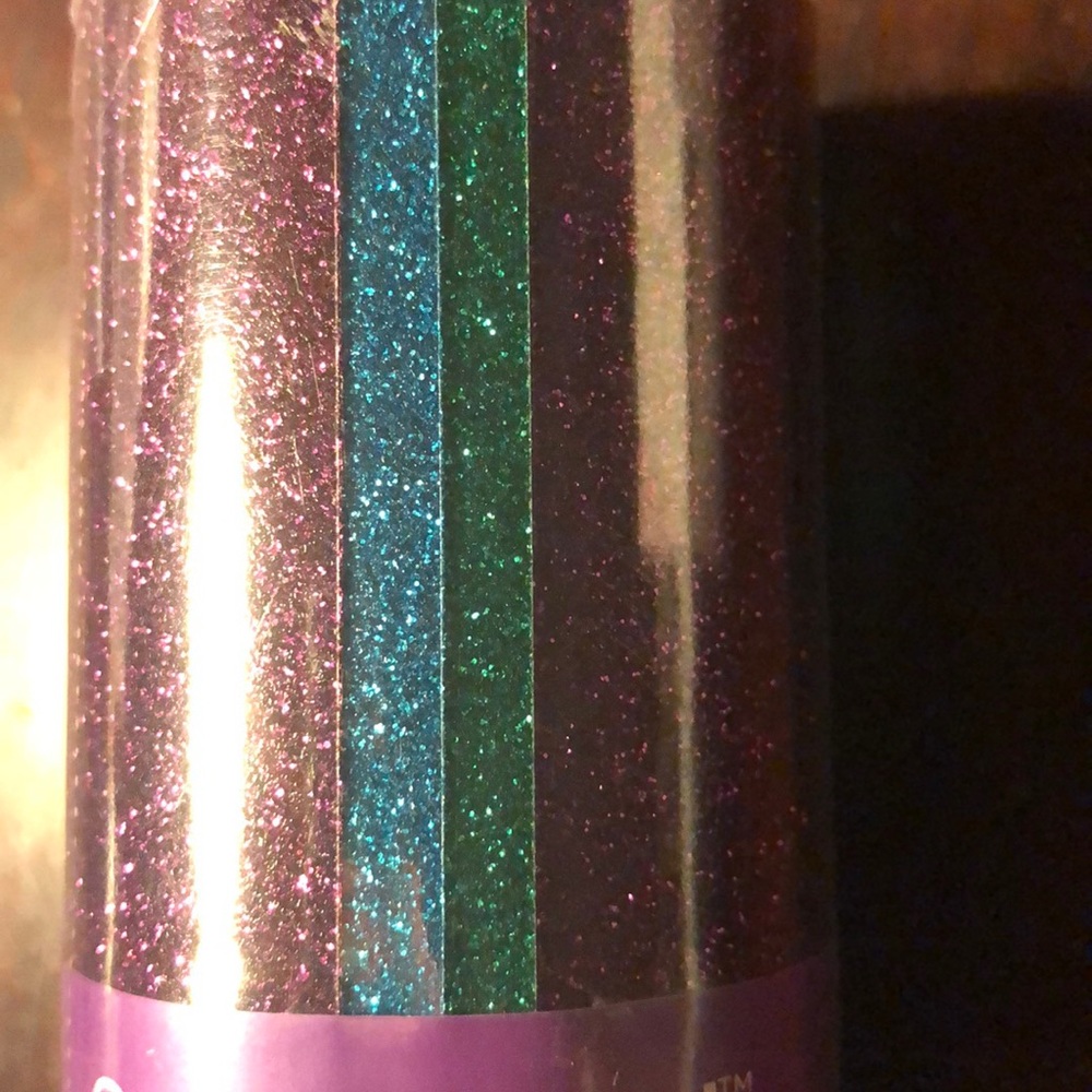 Cricut strong bond glitter iron on